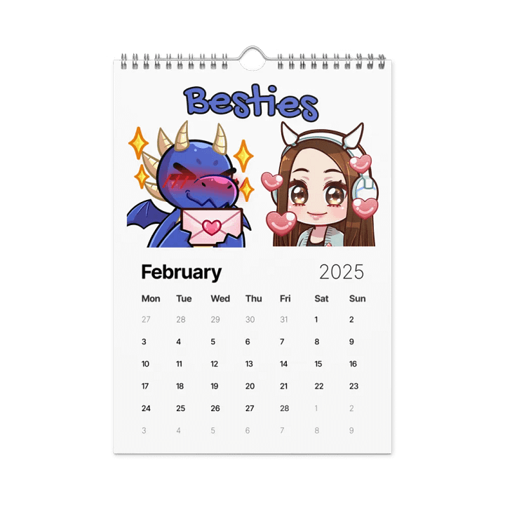 BRANDY x DRACO 2025 Calendar! product image (2)