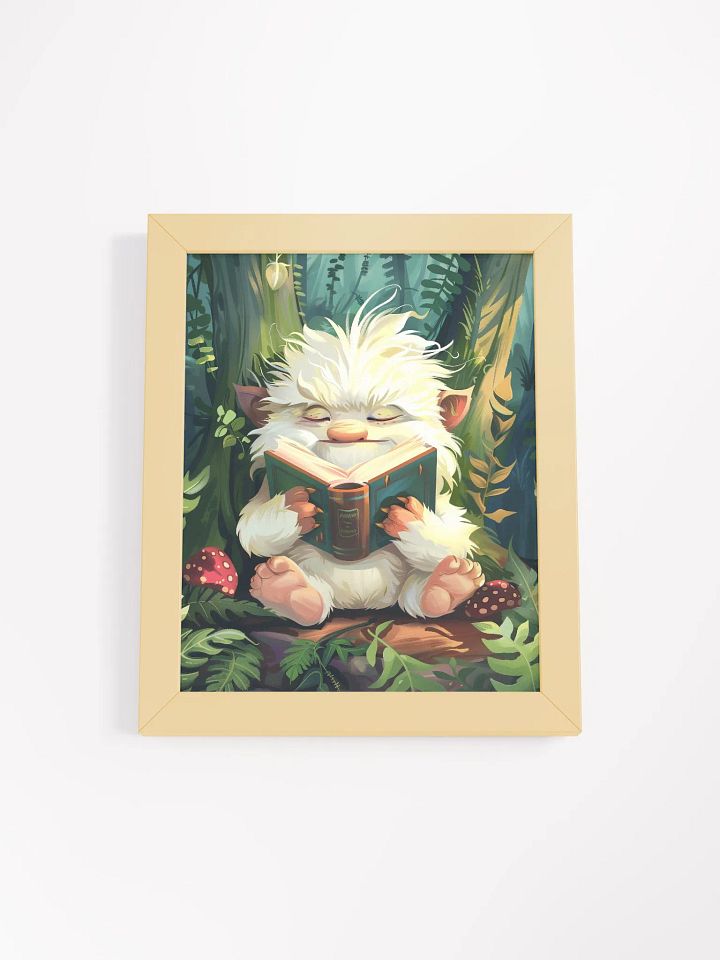 Poster encadré Troll Blanc product image (13)