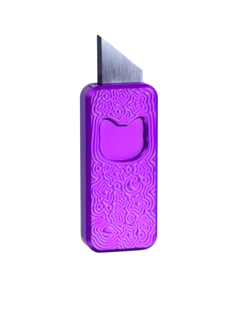 Evan and Katelyn Fidget Blade Box Opener - Purple Special Edition product image (1)
