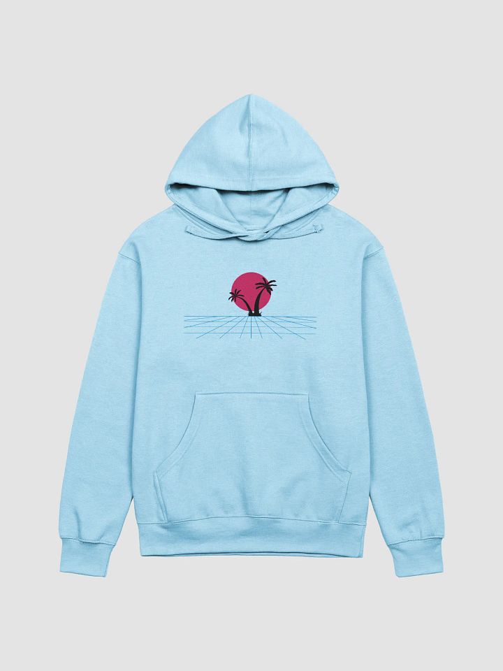 Retro Synthwave Sunset Hoodie product image (1)
