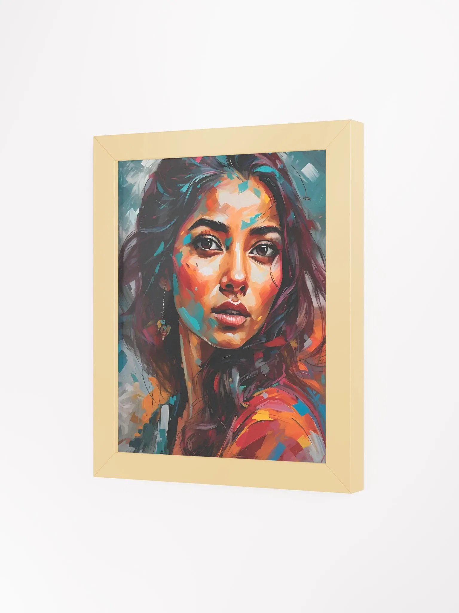 Woman Art Frame | Woman Painting | Girl Frame | Painting #A3 product image (73)