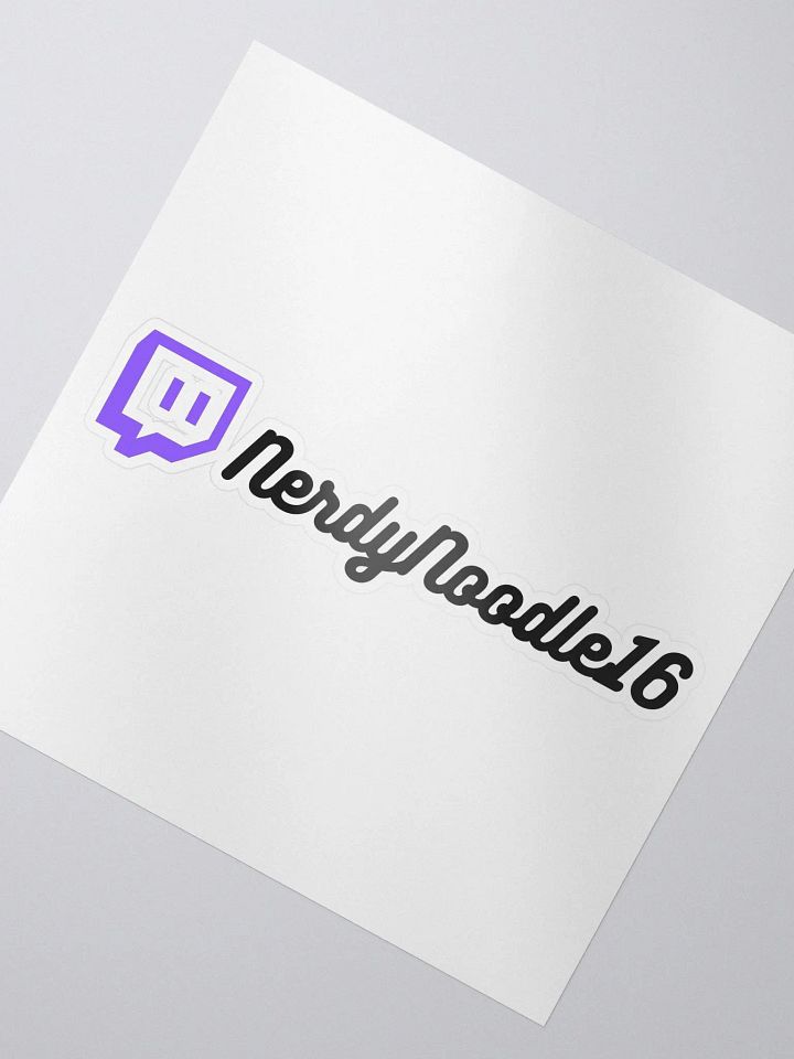 Twitch NerdyNoodle Sticker product image (2)