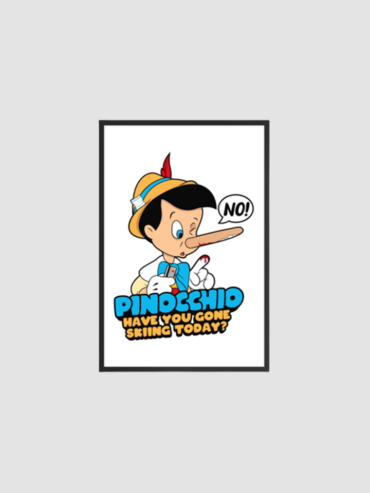 Pinocchio Wood Framed XL Poster product image (1)