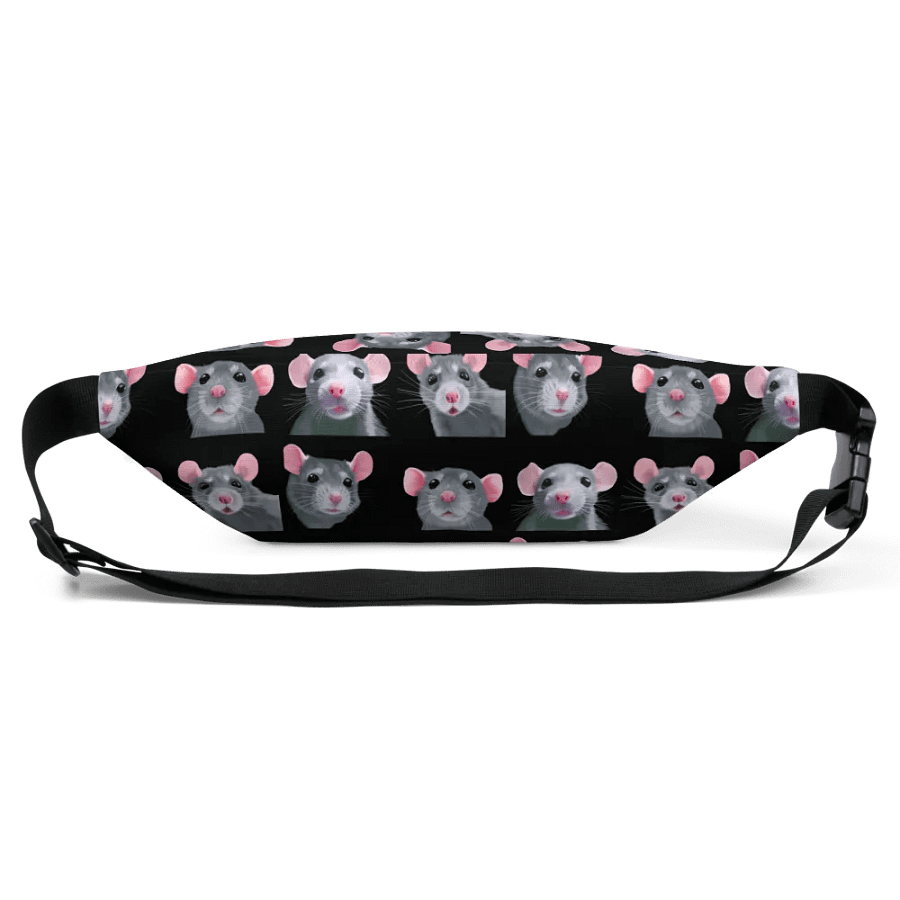 blue rats art fanny pack product image (4)