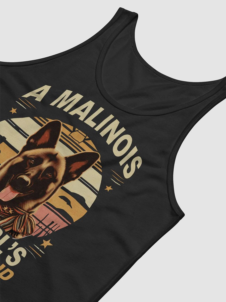 A Malinois is a Girl's Best Friend - Premium Unisex Tank Top product image (6)
