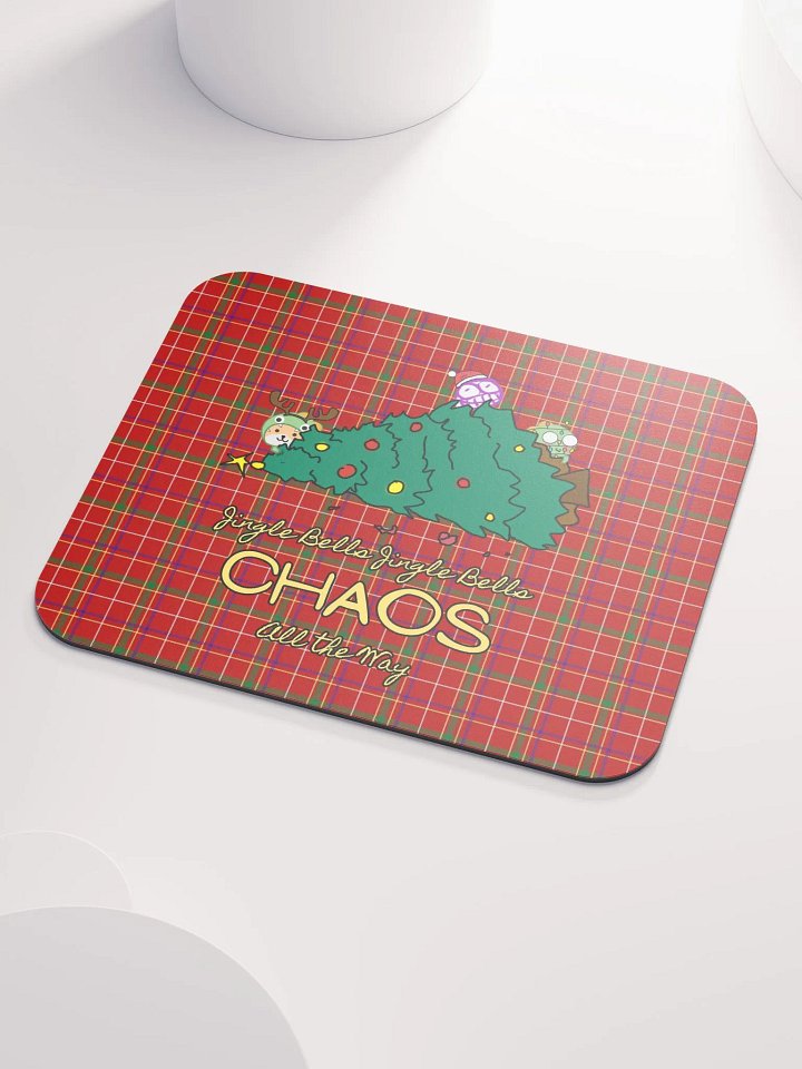 Dino Holiday Chaos Mouse Pad product image (2)