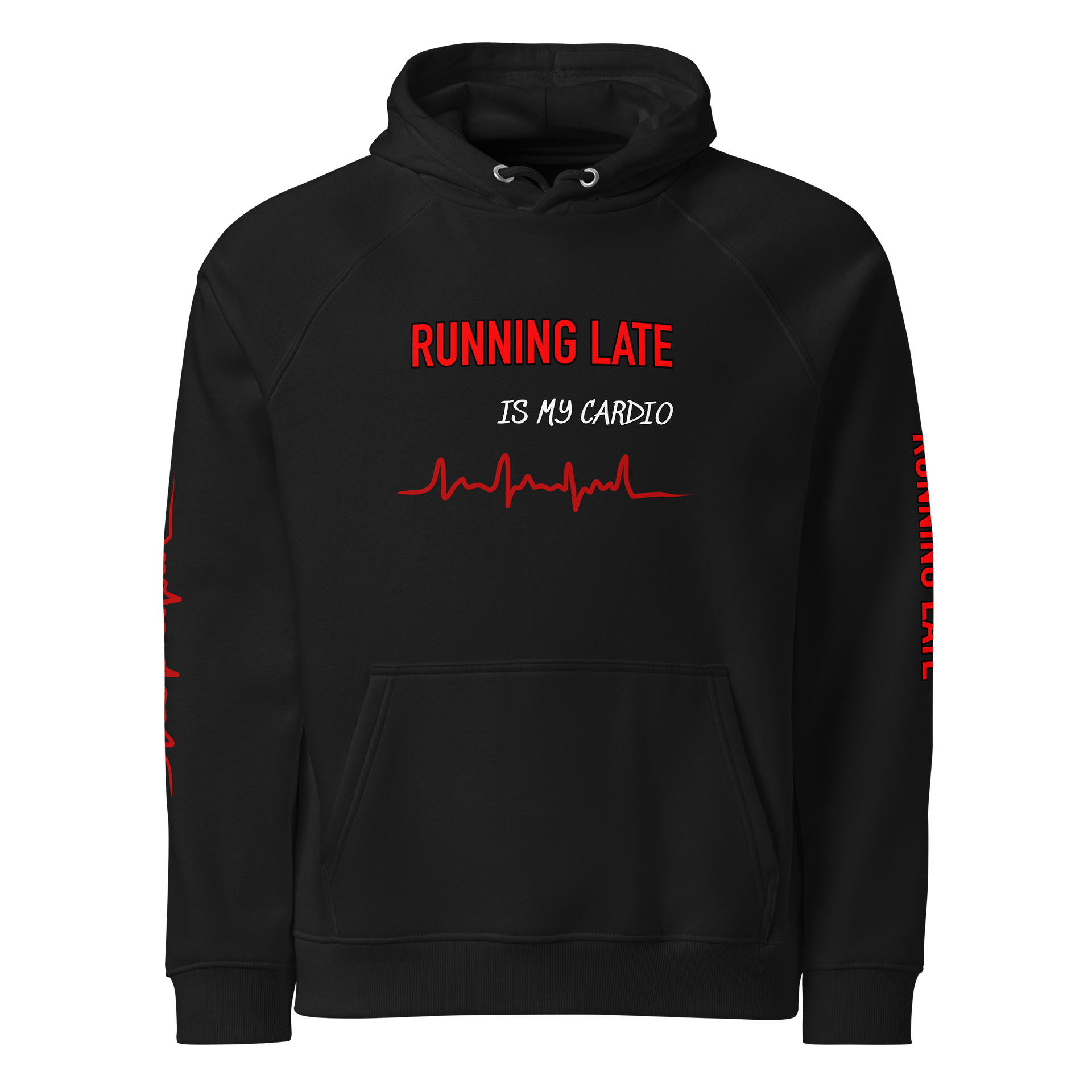 Eco-Friendly Running Late Hoodie product image (1)