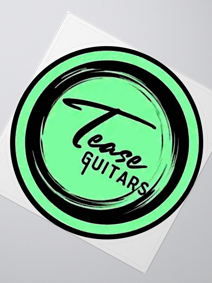 Tease Guitars CD Sticker product image (2)