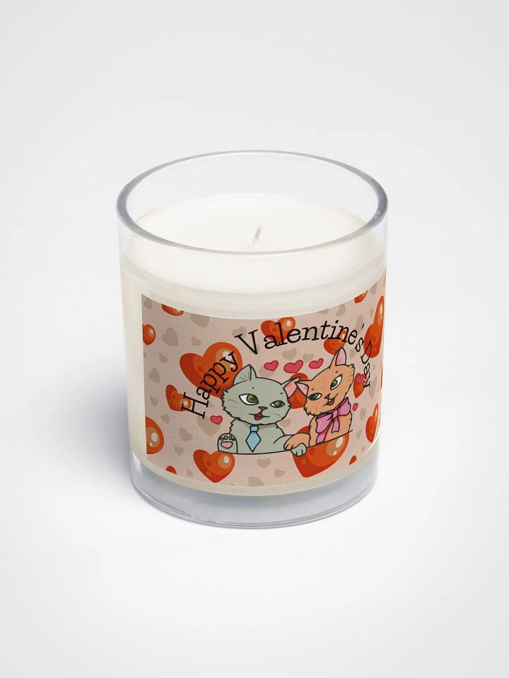 Lovely Feline Valentine's Soy Wax Candle product image (2)