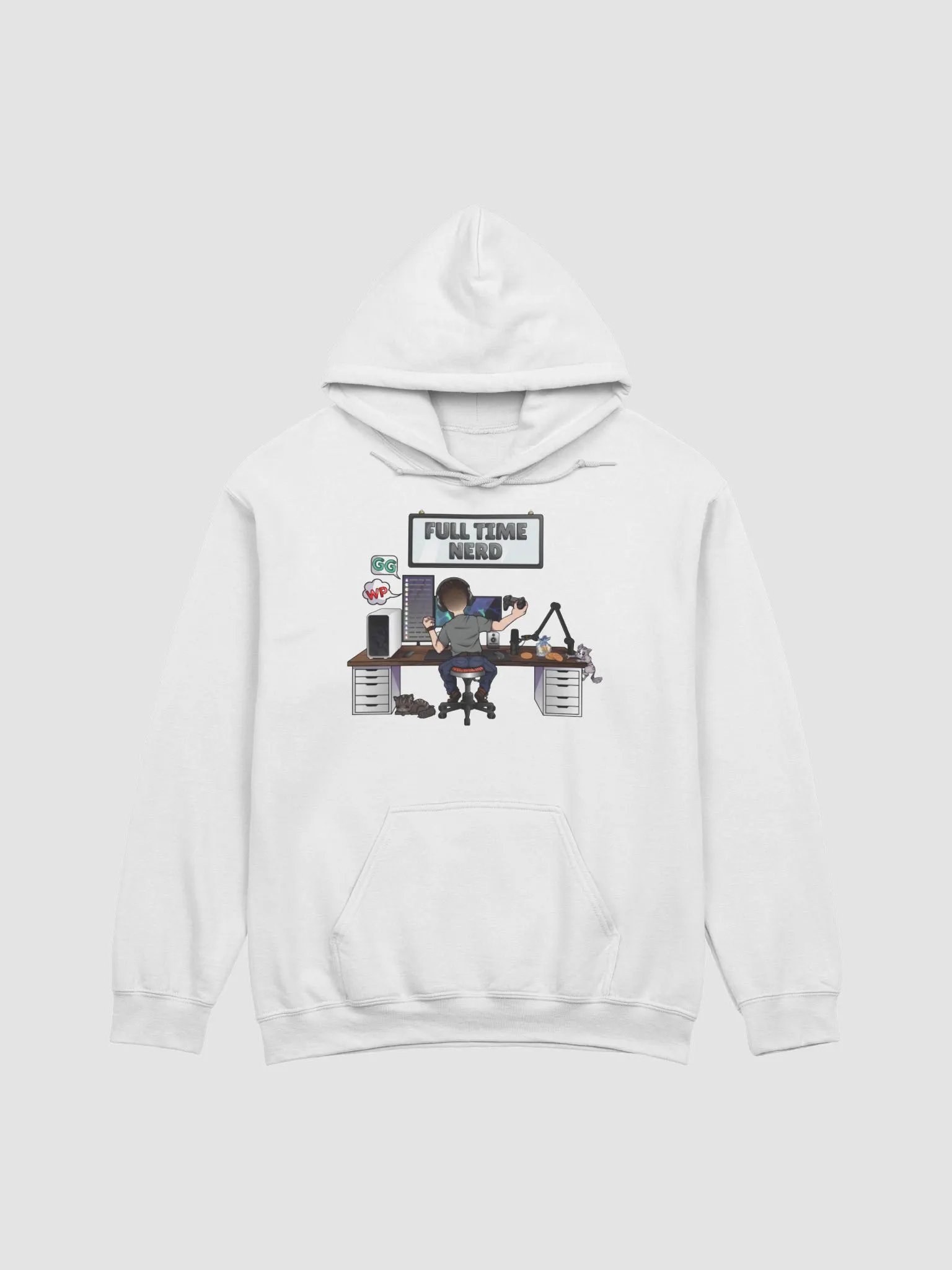 Full Time Nerd - Hoodie product image (1)
