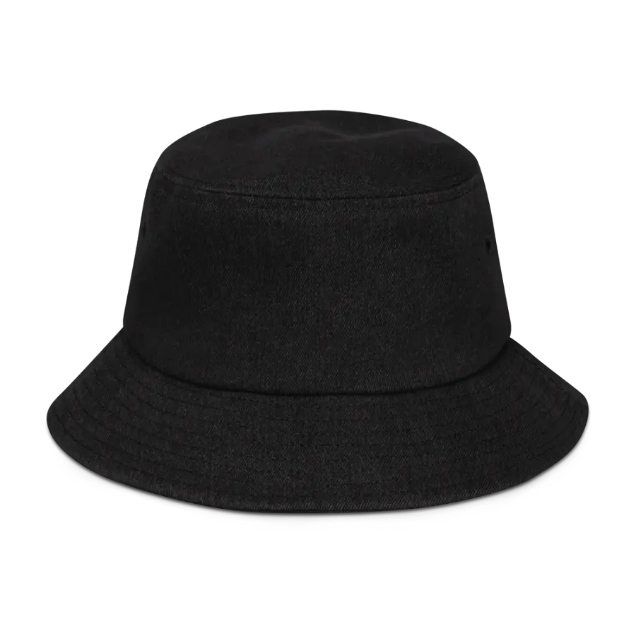 Quirky Skull Denim Bucket Hat product image (2)
