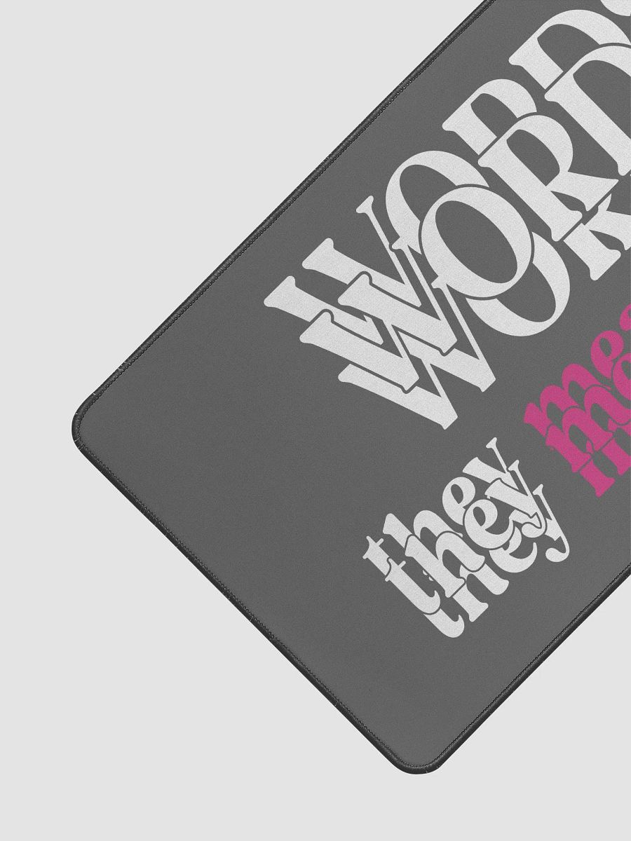 Words - They Mean Things | 15.5