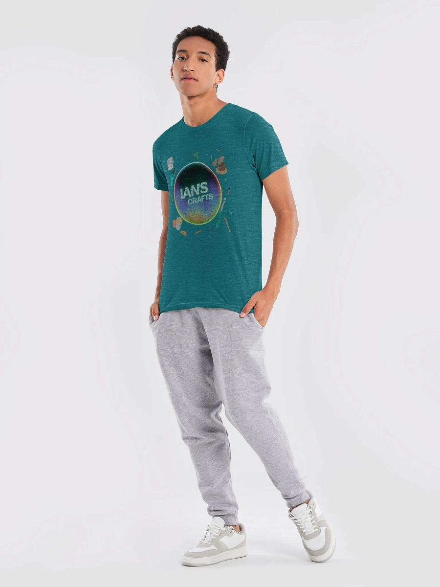 Ian's Crafts Logo Triblend Short Sleeve T-Shirt product image (54)