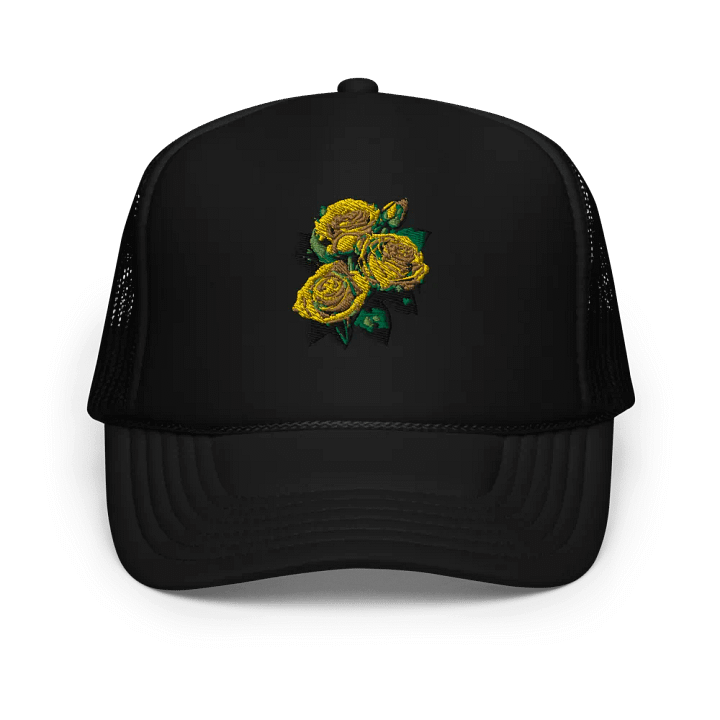 Yellow rose cap product image (1)