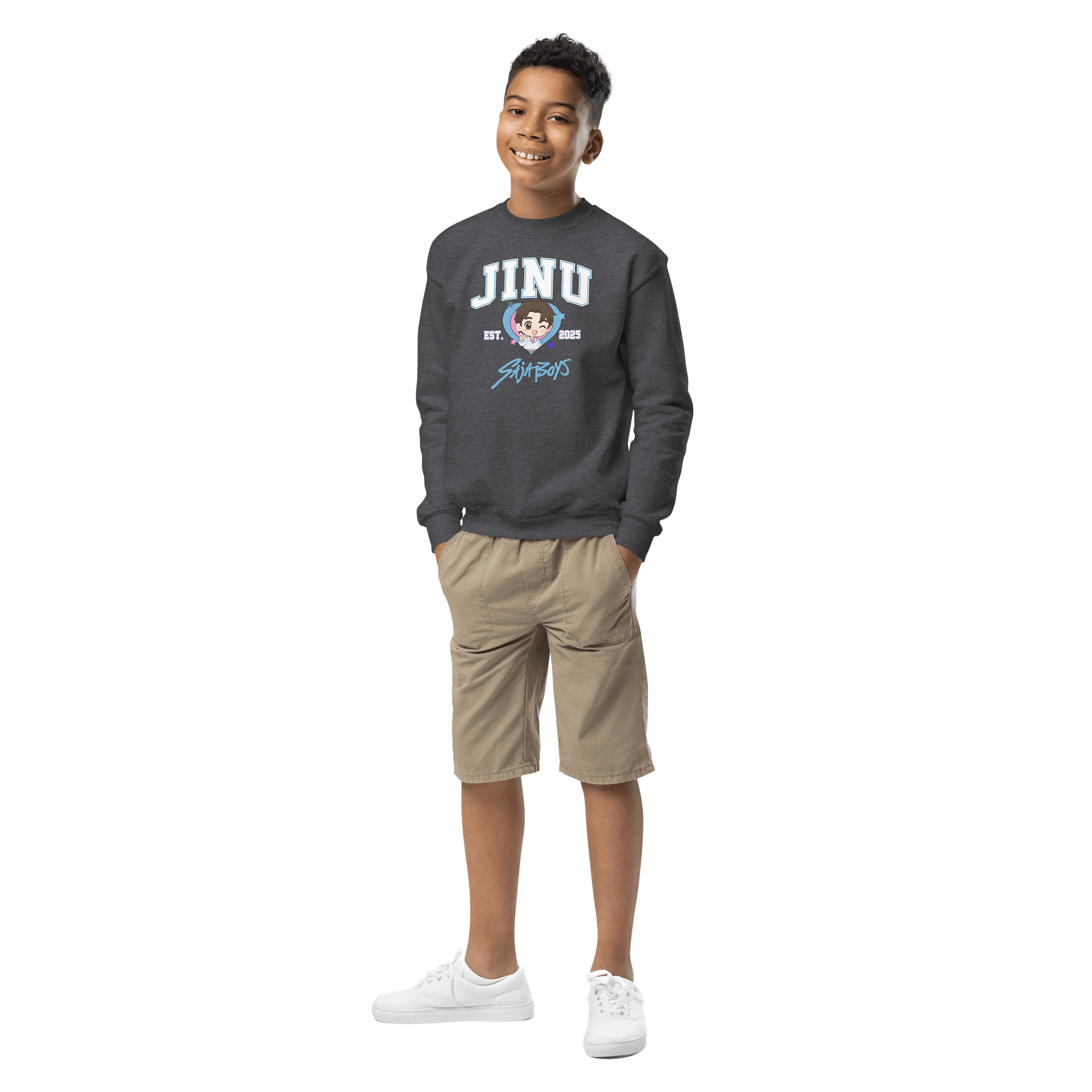 Youth Crew Neck Sweatshirt Jinu Saja Boys product image (1)