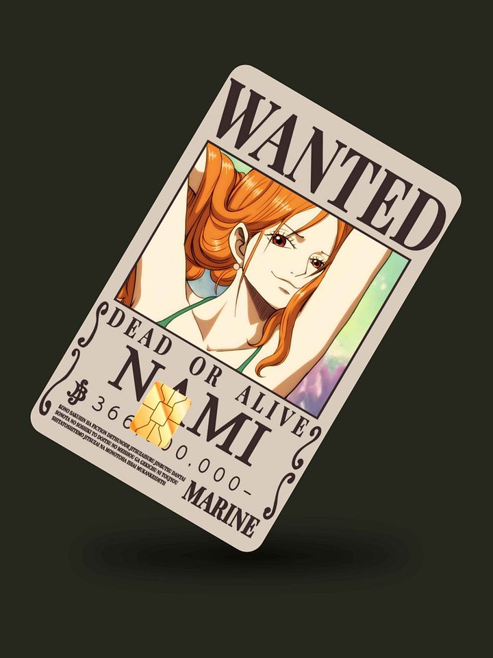 Nami Wanted Poster (Holographic) product image (1)