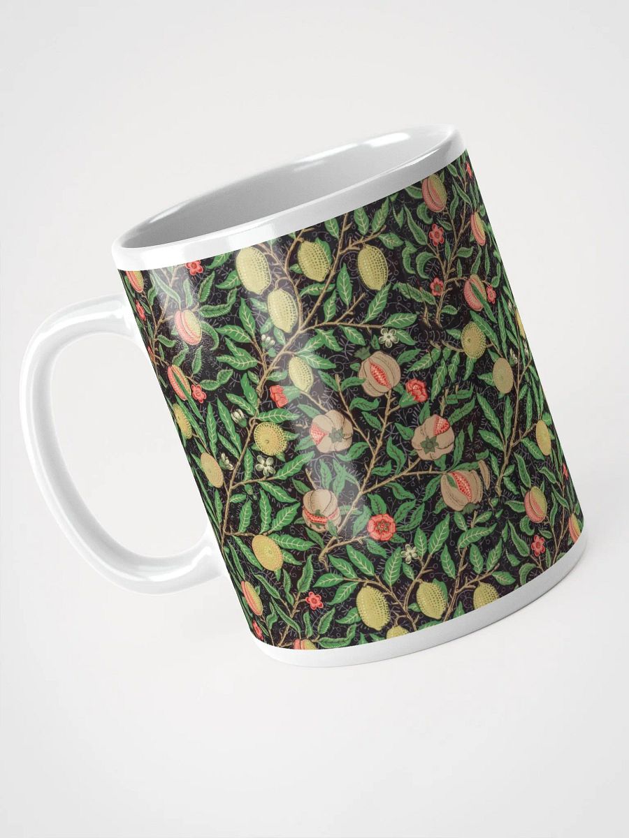Fruit Pattern White Glossy Mug product image (3)
