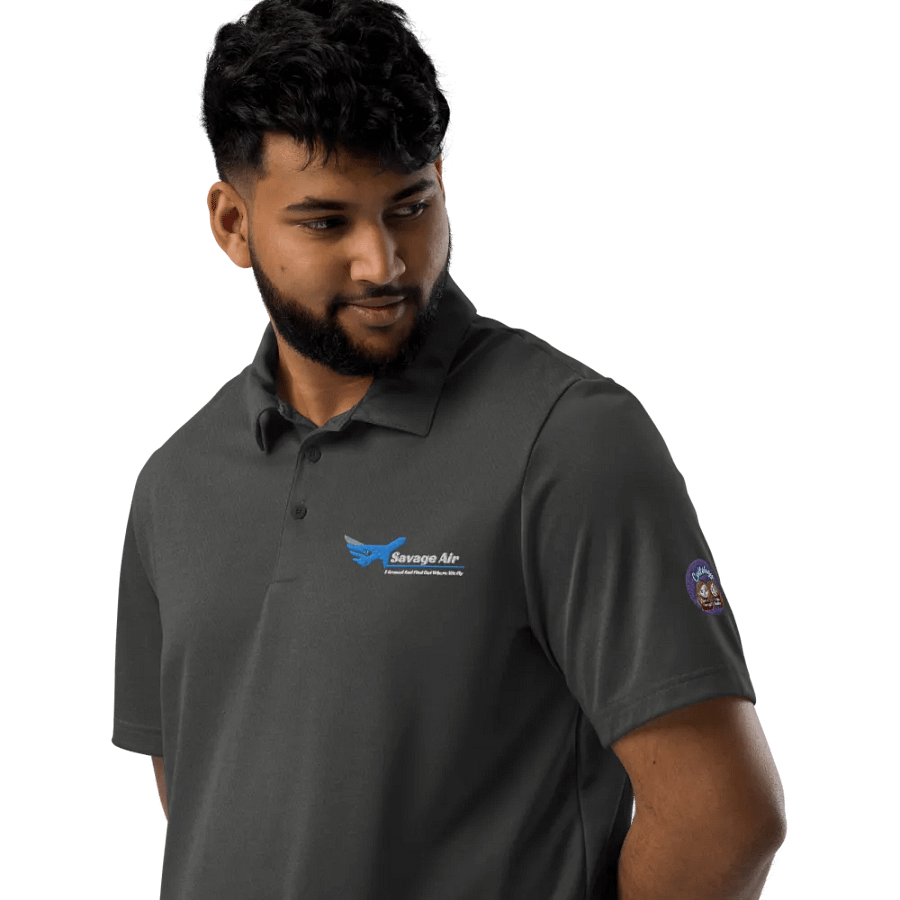 Savage Air Adidas Polo Shirt product image (9)