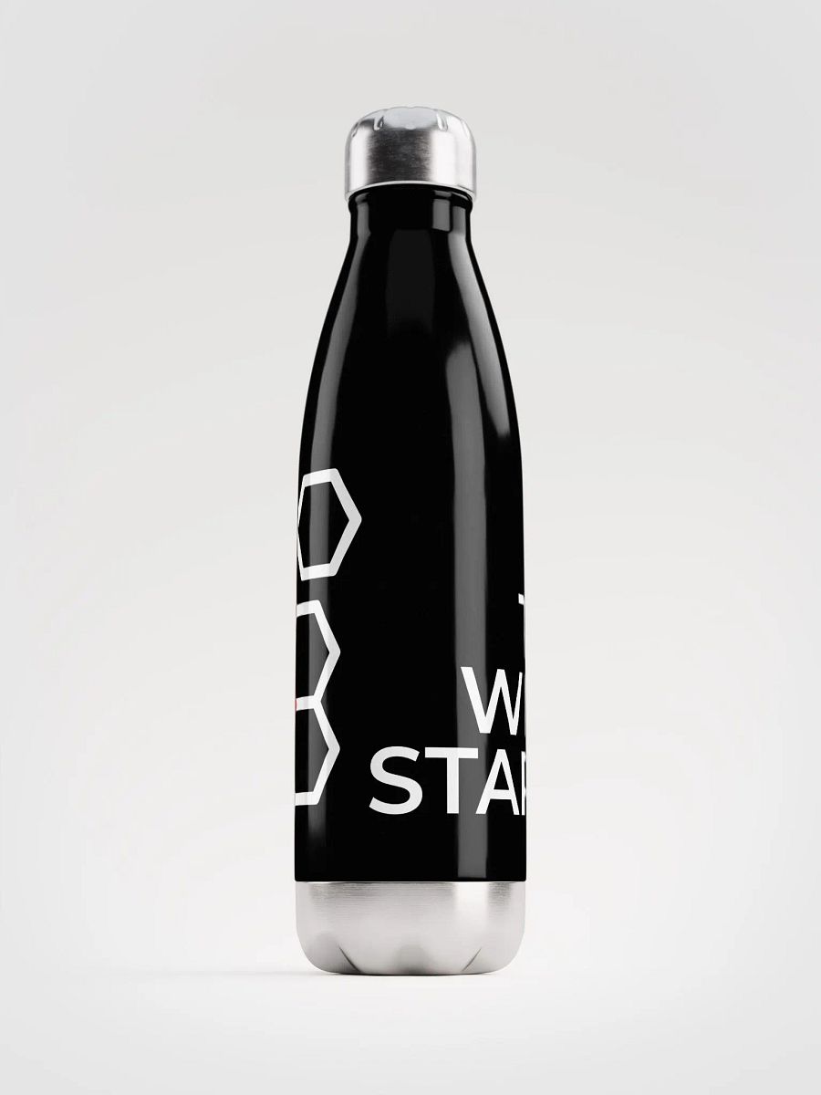 Stainless Steel Water Bottle Black product image (1)
