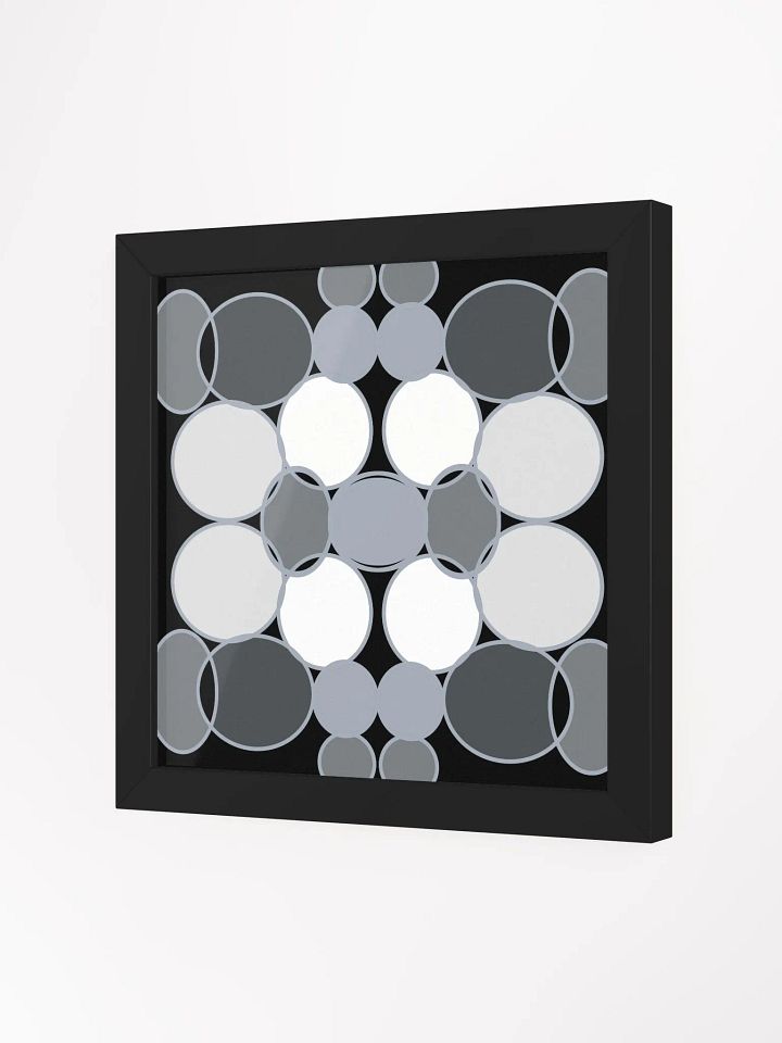 Black white and grey Matte Poster product image (6)