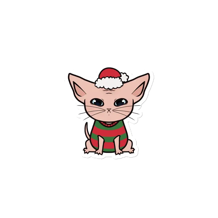 Christmas Kitty Magnet product image (2)