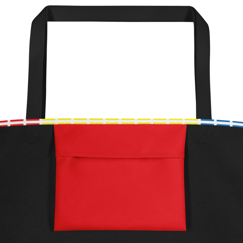 Vibrant Stripes All-Over Tote Bag product image (2)