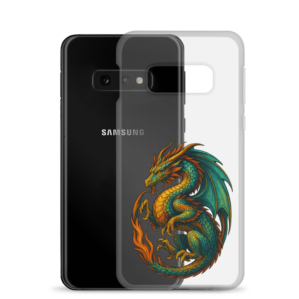 📱 Emspiracy Colorful Dragon Phone Case – Protection with Power 🐉 Not just a phone case — it’s a flame-coded shield. product image (2)