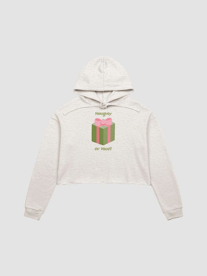 Green Gift Cropped Hoodie product image (2)