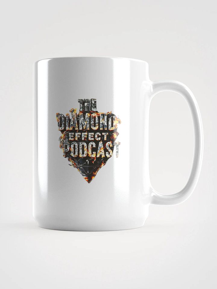 The Diamond Effect White Glossy Mug 15 oz product image (1)