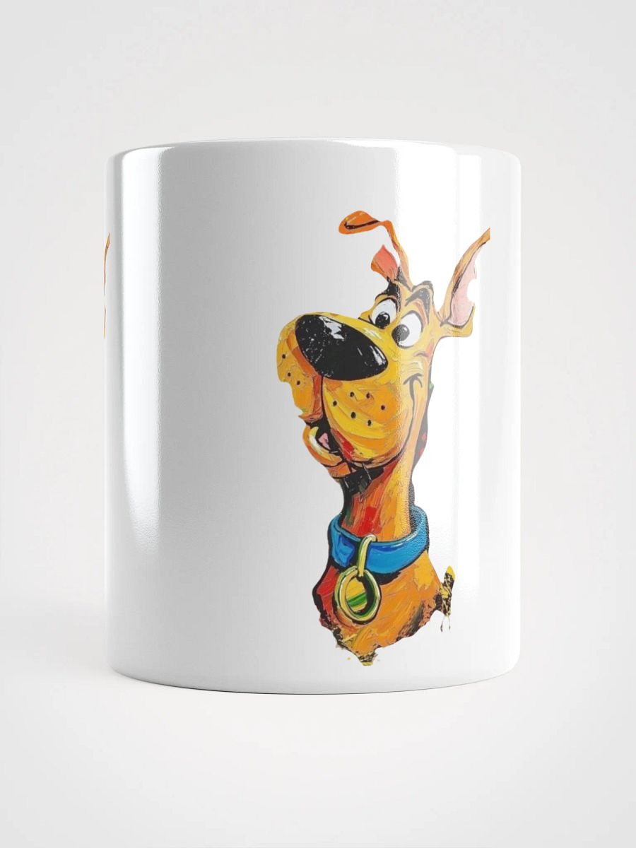 Cheerful Dog Scooby Doo Trio White Glossy Mug product image (14)