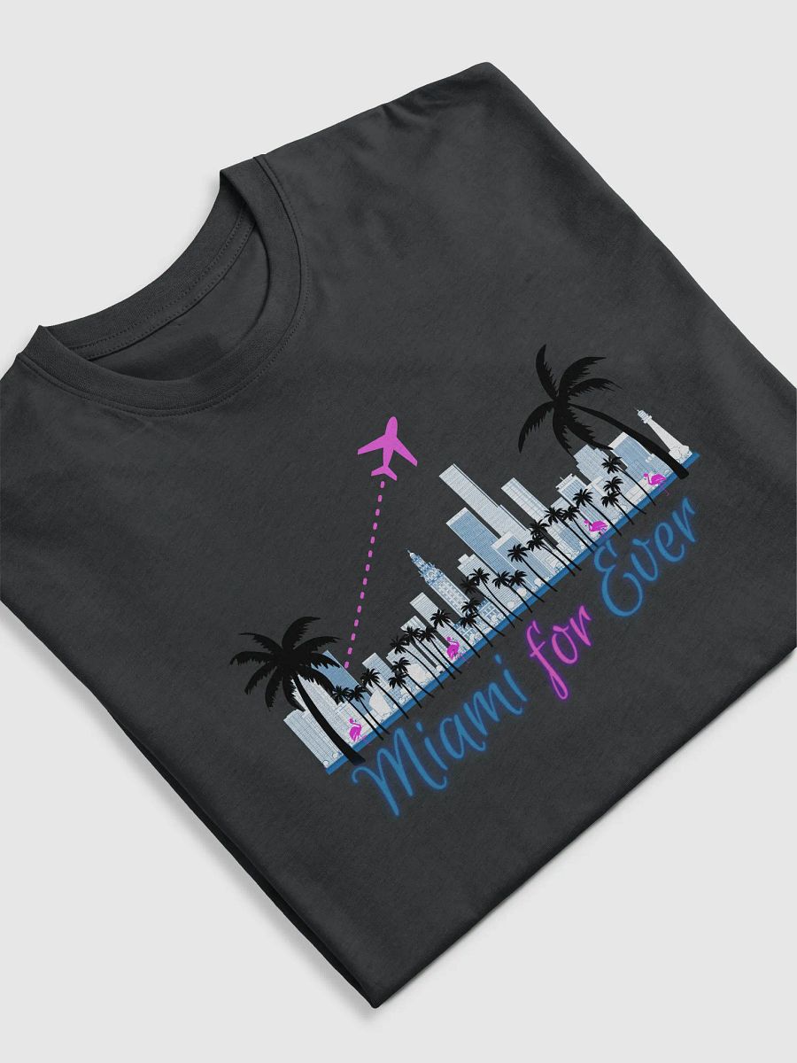 Miami Skyline Flamingo Tee product image (5)