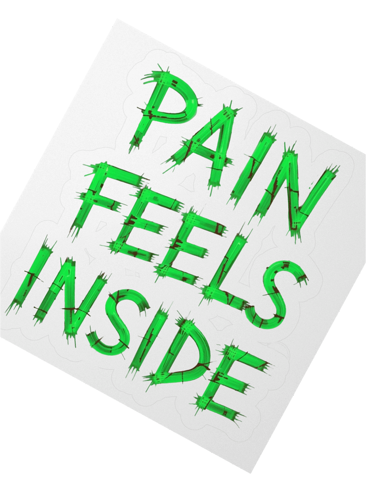 ReDead (PAIN FEELS INSIDE) Stickers product image (6)
