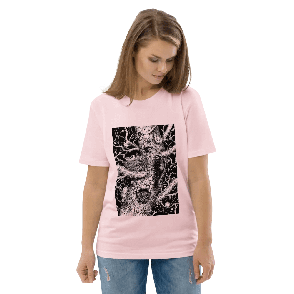 Birds of the wilderness - organic cotton product image (228)