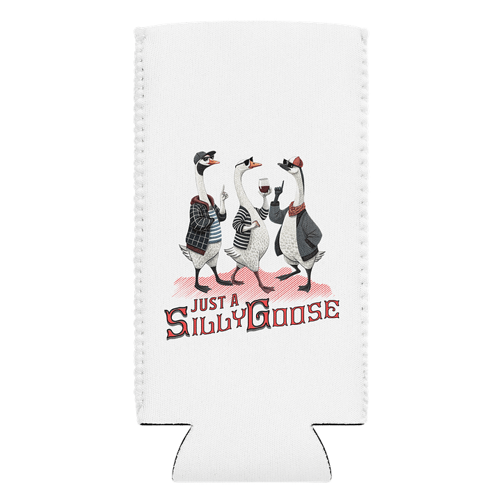 Just A Silly Goose Quirky Can Cooler product image (2)