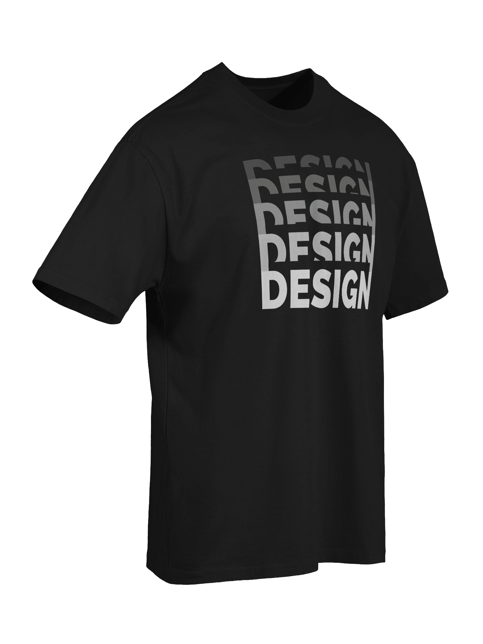 Gradient Design Oversized Tee product image (2)