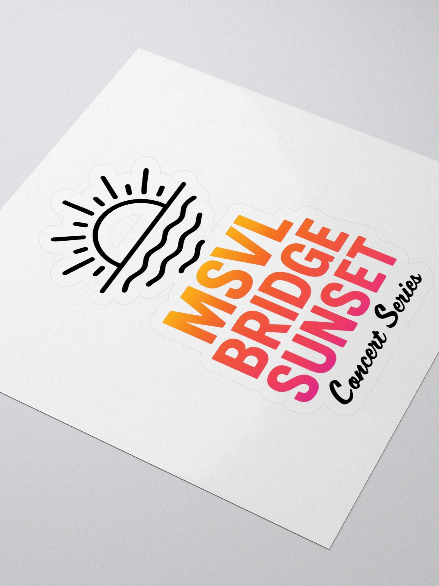 MSVL Sunset Sticker product image (3)
