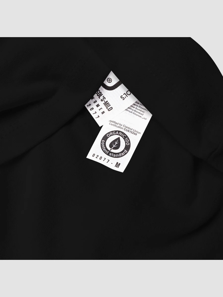 [Black Macho] SOL'S Women's Basic Organic T-Shirt SOL'S 02077 product image (9)