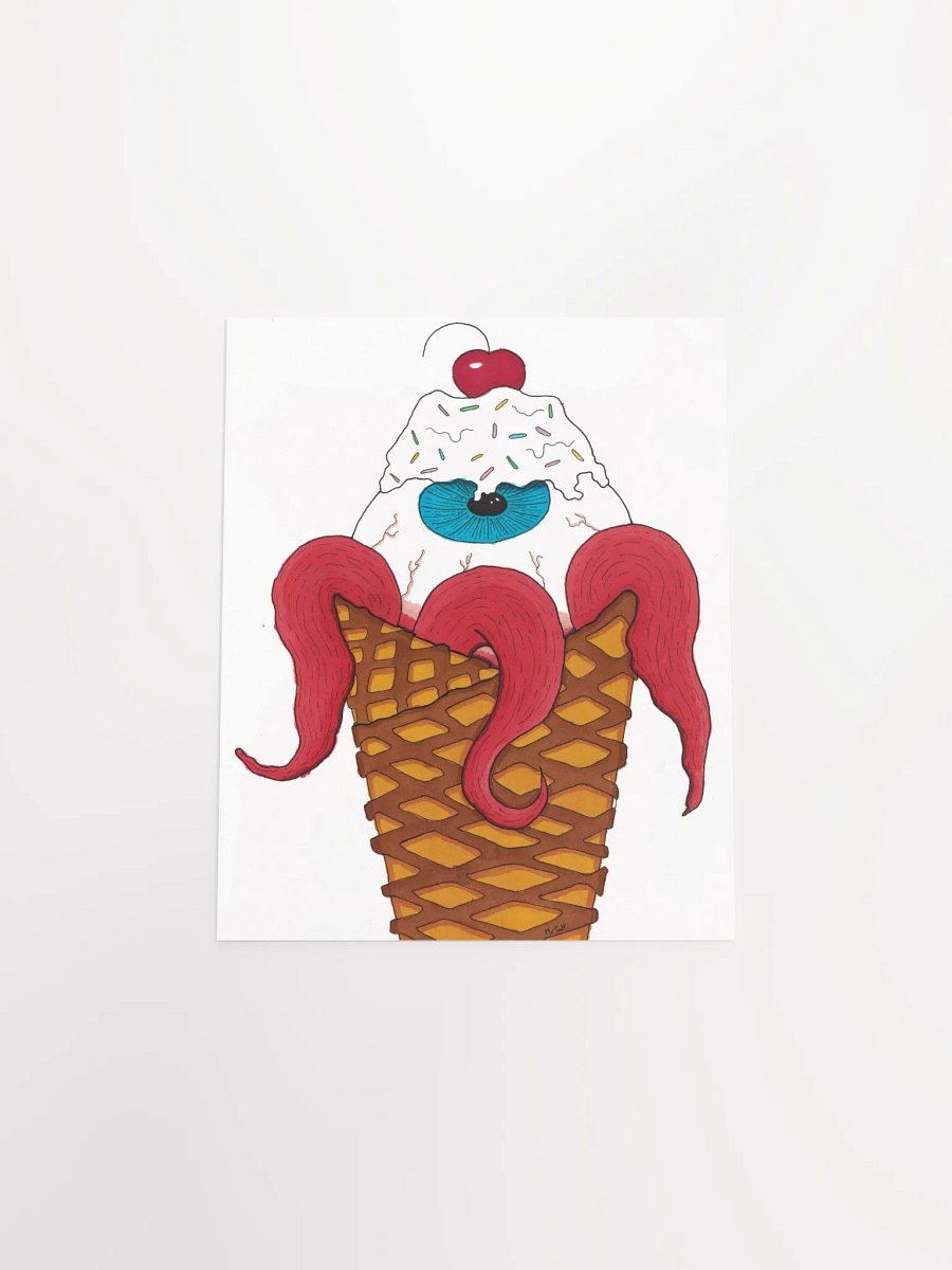 Art Print - Eyeball Ice Cream product image (7)