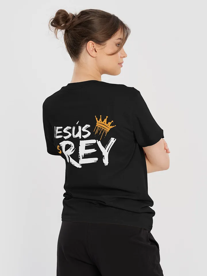 Camiseta Unisex Manga Corta | Jesús es Rey product image (2)