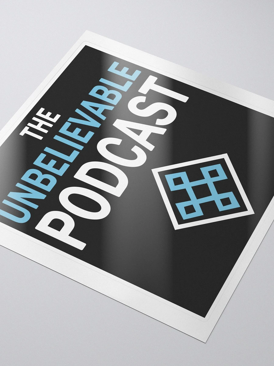 UNBELIEVABLE: The Unbelievable Podcast Logo Sticker product image (3)