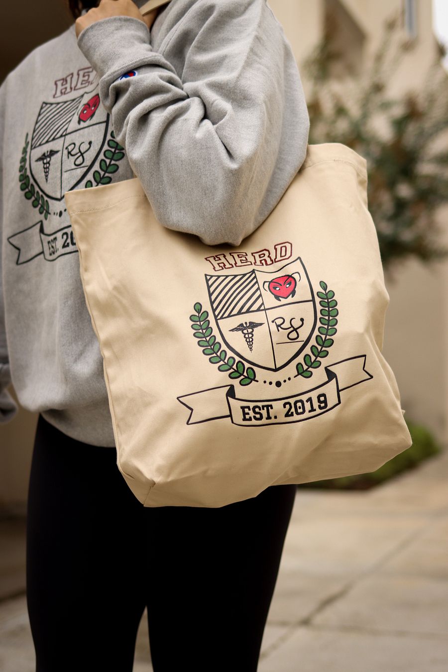 Herd Varsity Tote product image (1)