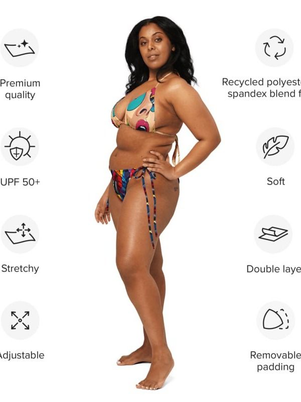💖 Mackup Fam Beauty Beach Bikini – Sustainable, Stylish & Versatile! 🌊 product image (1)
