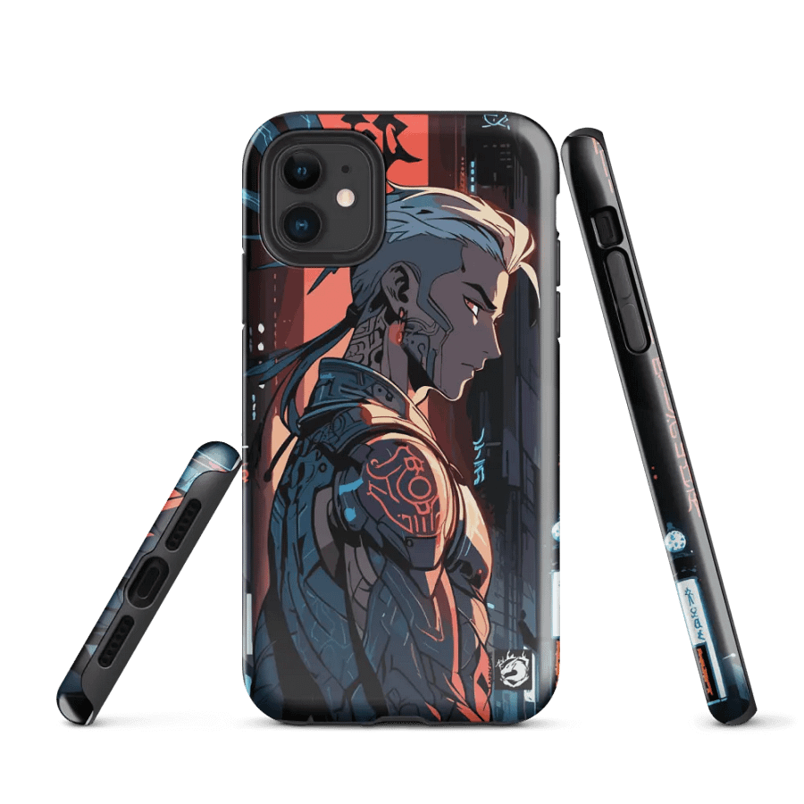 Cyberpunk Warrior Tatoo iPhone® Tough Case product image (1)