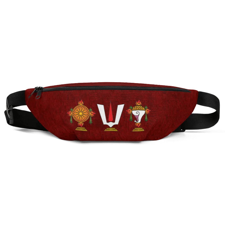 All-Over Print Fanny Pack ( Sankh Chakra Tilak ) product image (1)
