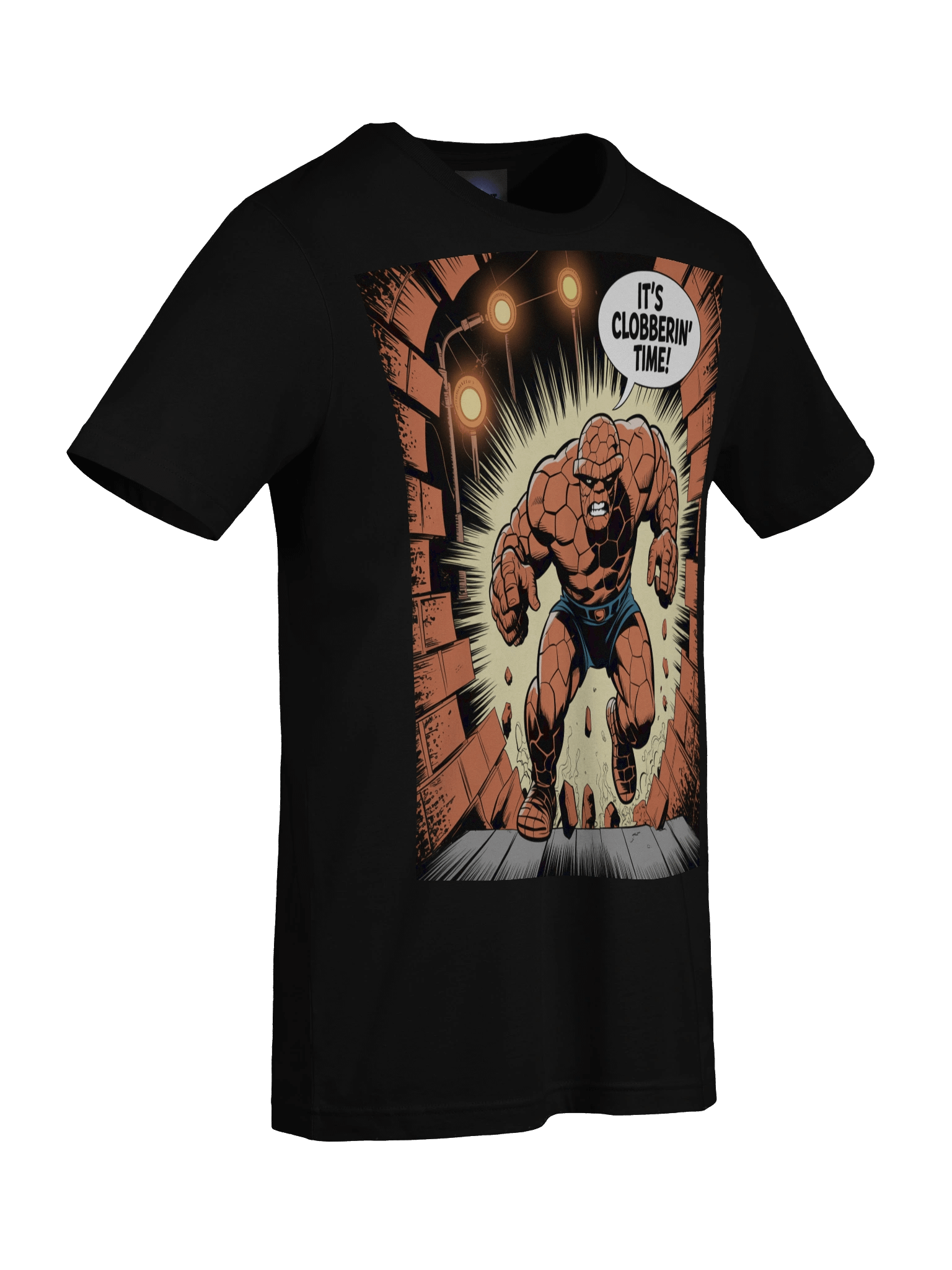 The Thing Clobberin' Time Supersoft T-Shirt – Ever-Lovin' Blue-Eyed Rampage product image (9)