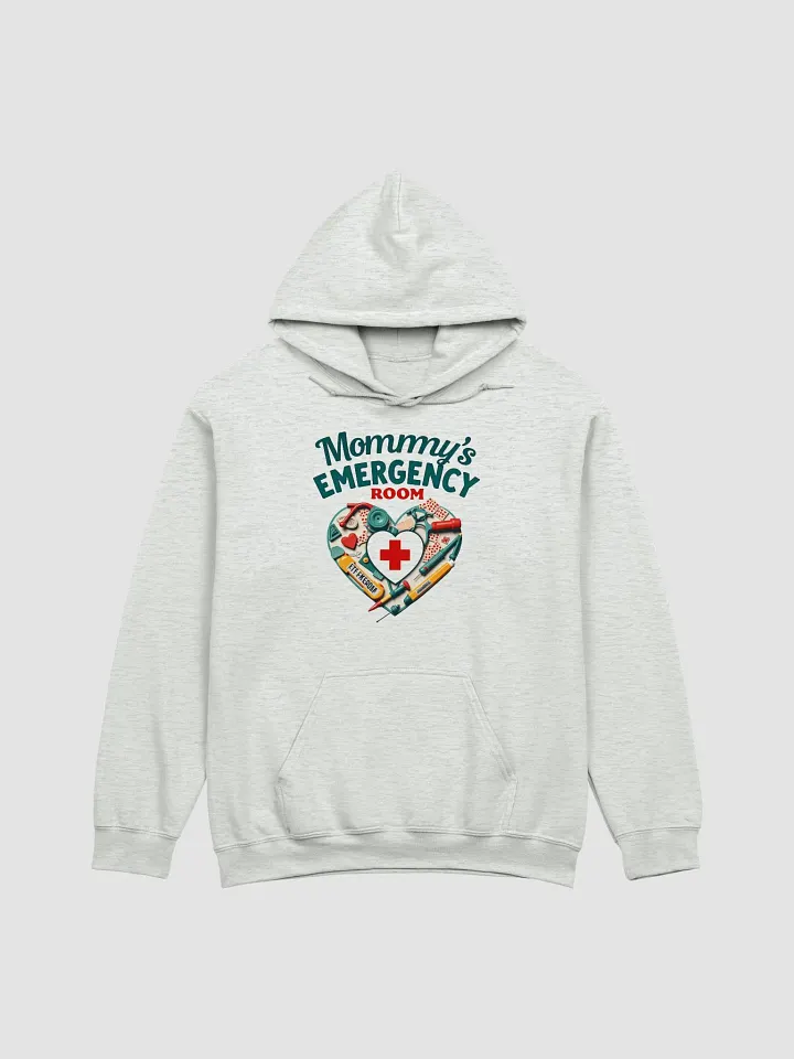 Mommy's Emergency Room Heart Hoodie product image (1)