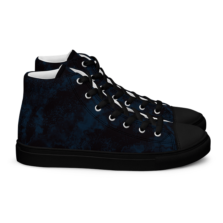 Midnight Grunge Unisex High Top Shoes product image (2)
