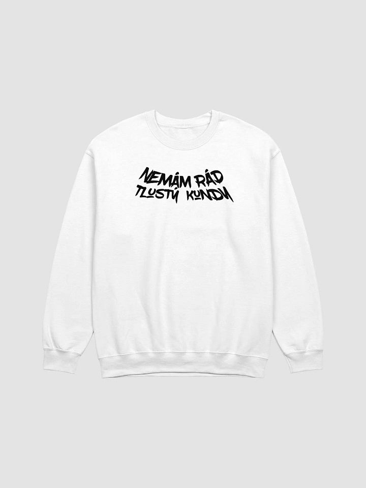 Nemám Rád 2 crewneck white product image (1)