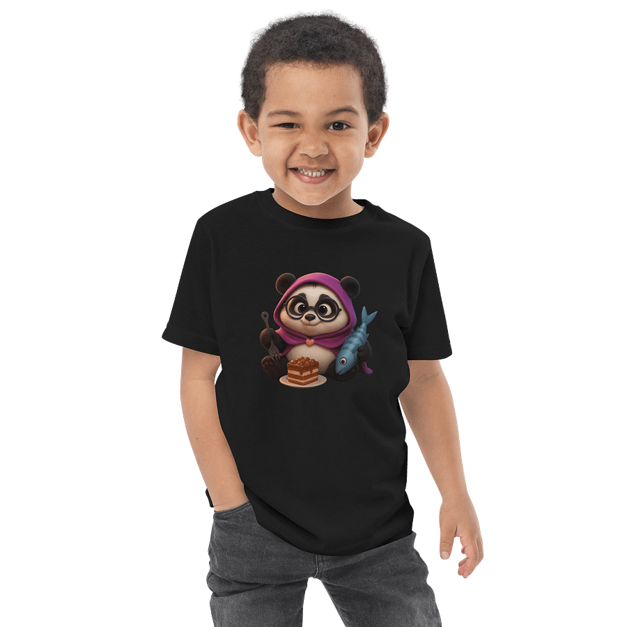Yummy Panda - Toddler Jersey T-Shirt product image (9)