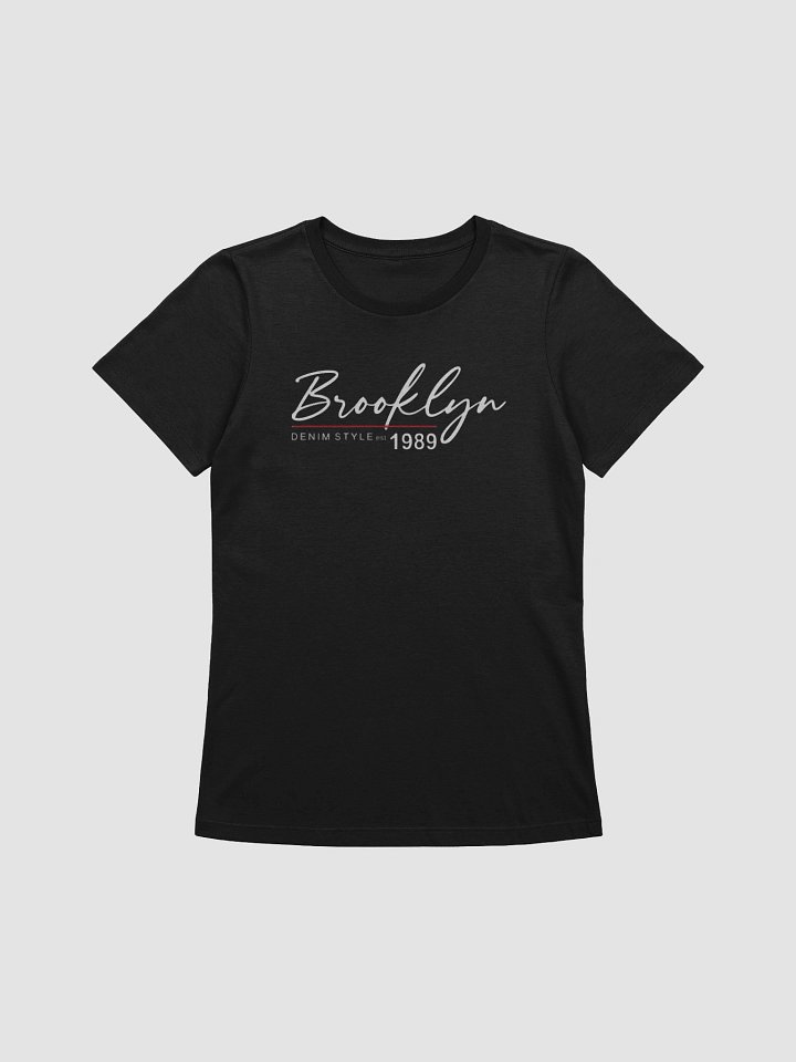 Women's Supersoft Relaxed-fit T-Shirt Brooklyn Word Slogan product image (7)